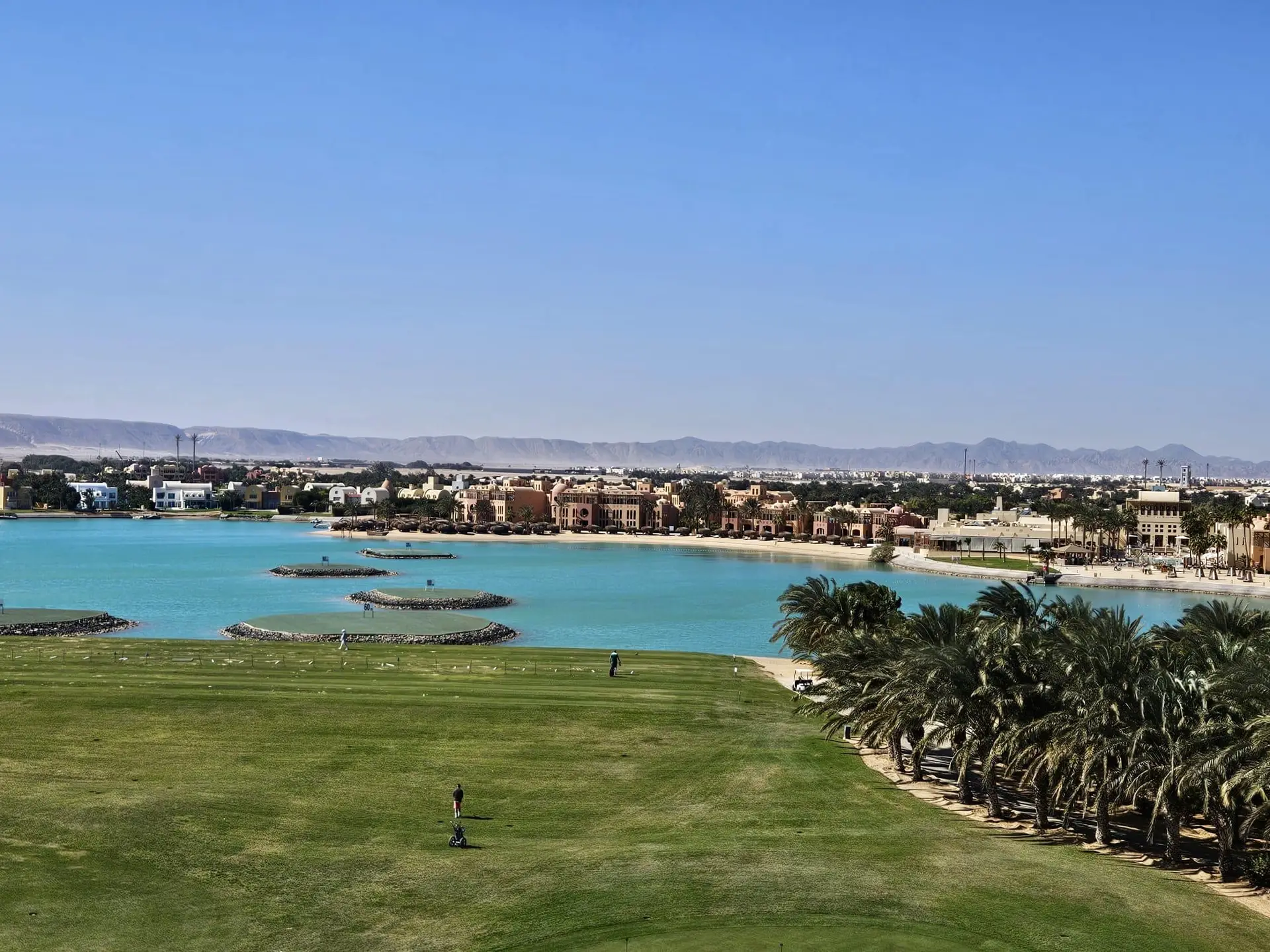 Lagoon and marina of El Gouna