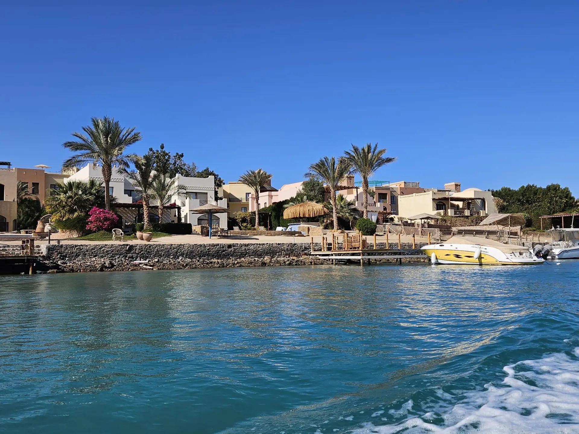 Lagoon and marina of El Gouna