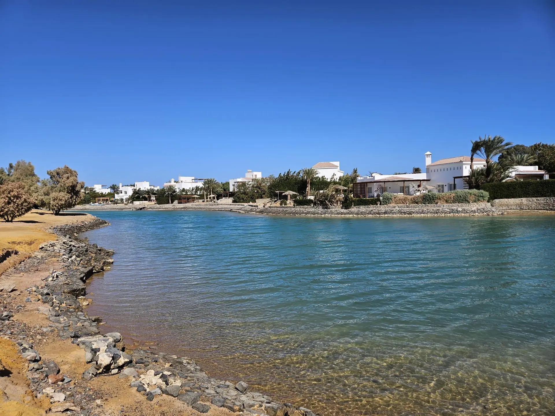 Lagoon and marina of El Gouna