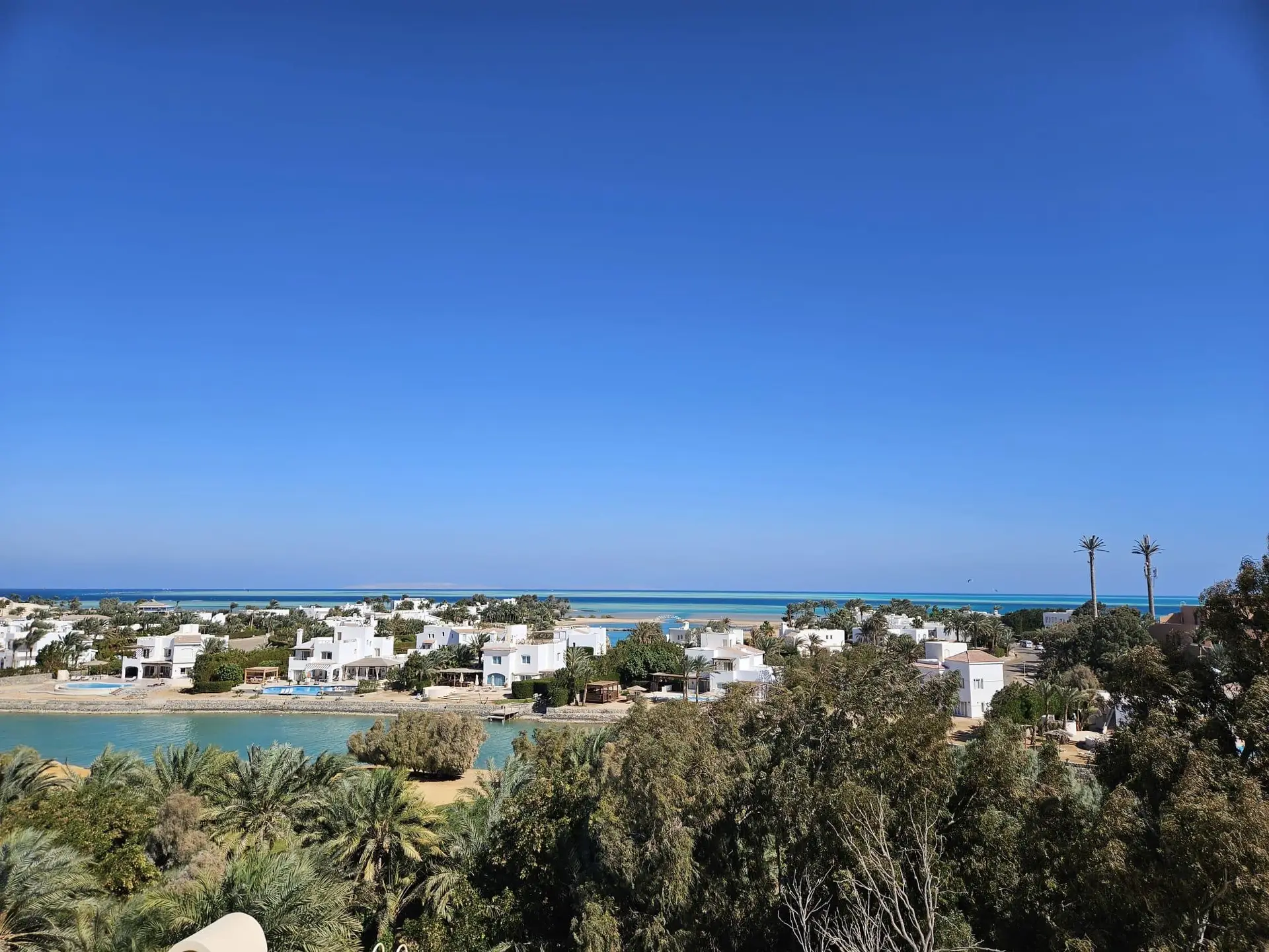 Lagune und Marina von El Gouna